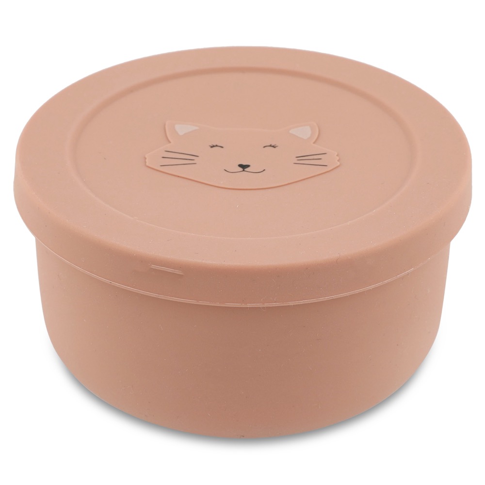 Bote de silicona para snacks con tapa - Mrs. Cat